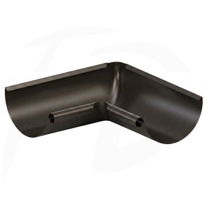 Narożnik wewnętrzny kąt dowolny 80-179° stalowy ⌀ 150 firmy KROP kolor ciemny brąz